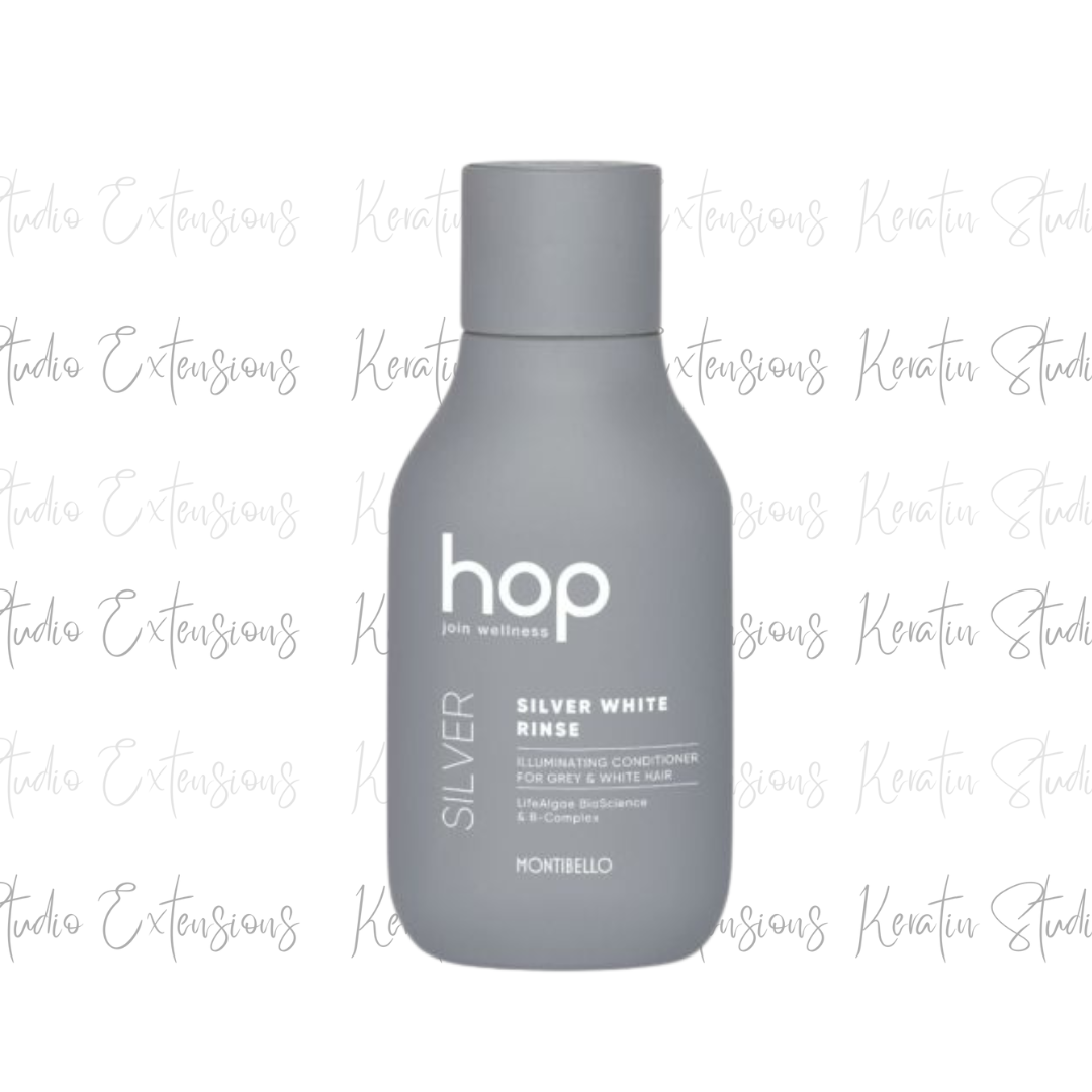 HOP Silver White Rinse Conditioner 200ml – Regenerator za neutralizaciju žutih tonova