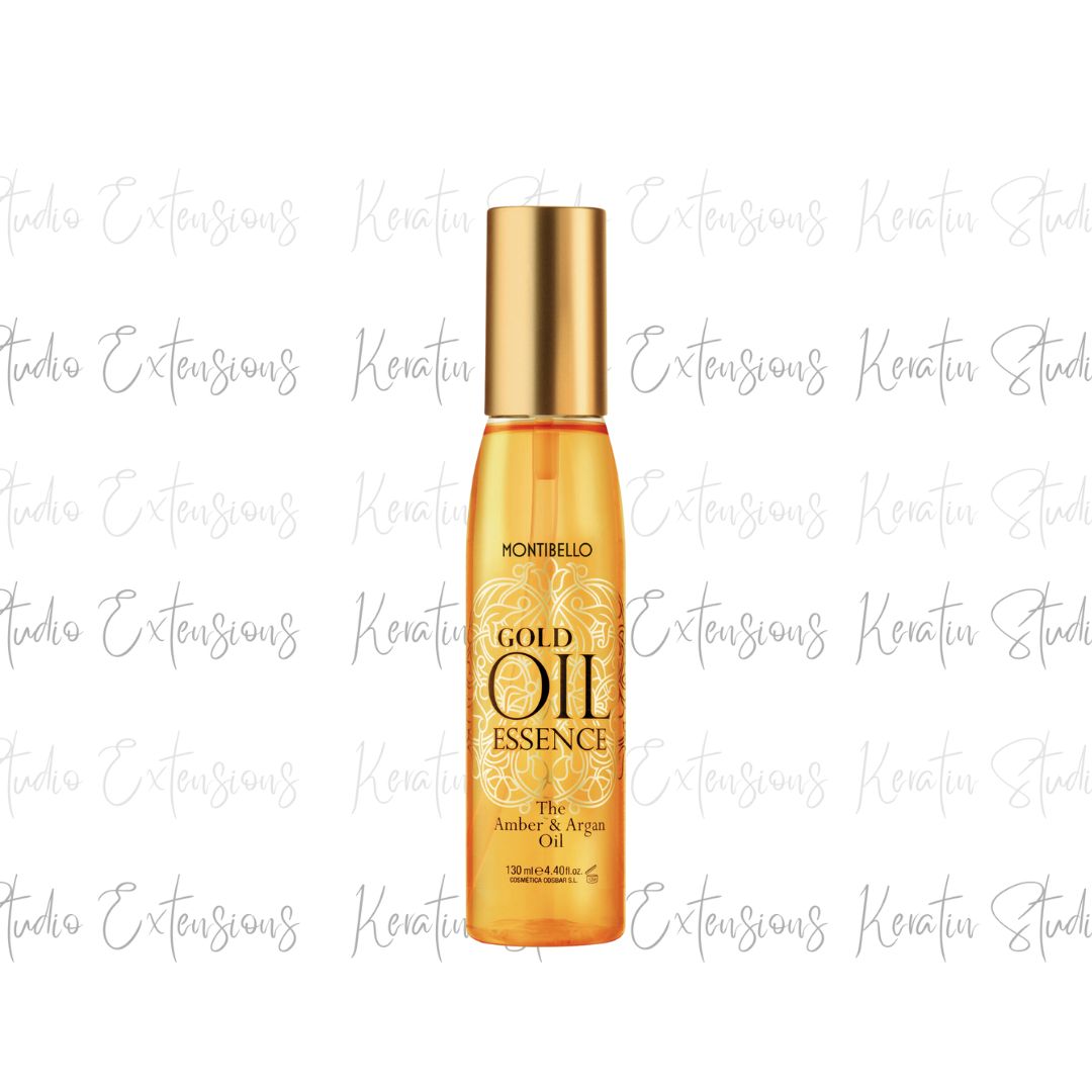 Gold Oil Essence 130ml - Amber & Argan tretman kristali 