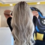 Balayage + feniranje ravno / lokne / talasi - duga kosa